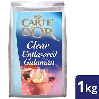 Carte D'Or Crystal Clear Unflavored Gulaman 1kg - 