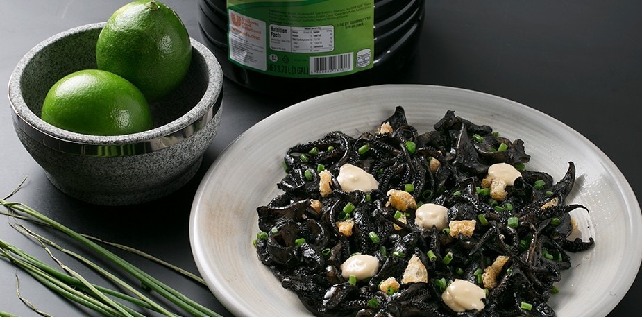 Black Squid Ink Sisig Recipe