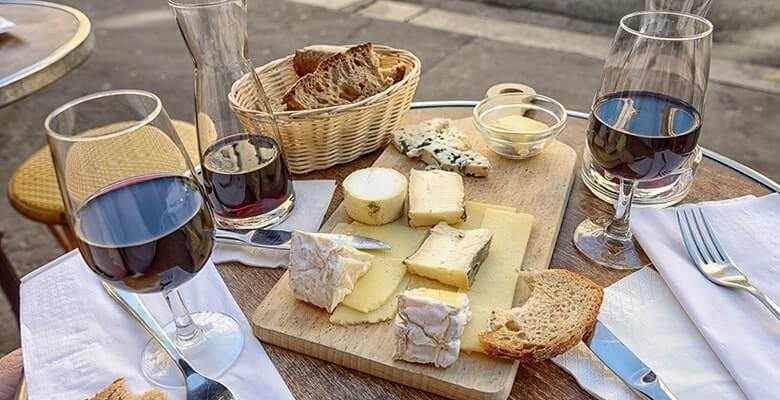 Cheese and wine Cheese and wine