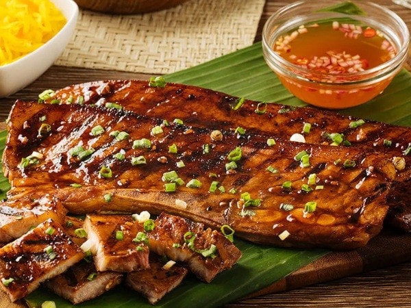 Filipino Food - 2/ pan-grilled liempo