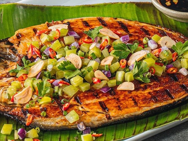 Filipino Food - 14/ grilled boneless bangus