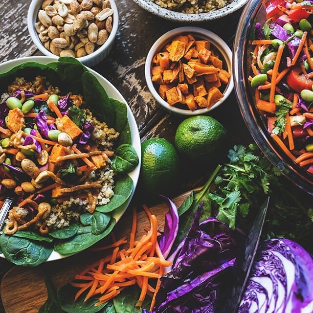 Healthy plant based food Healthy plant based food