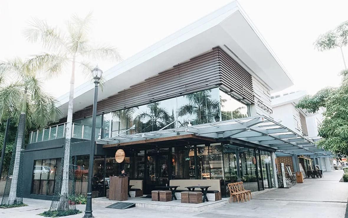 A branch of The Wholesome Table, a farm-to-table concept in the Philippines A branch of The Wholesome Table, a farm-to-table concept in the Philippines