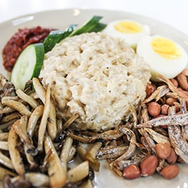 Oatmeal Nasi Lemak