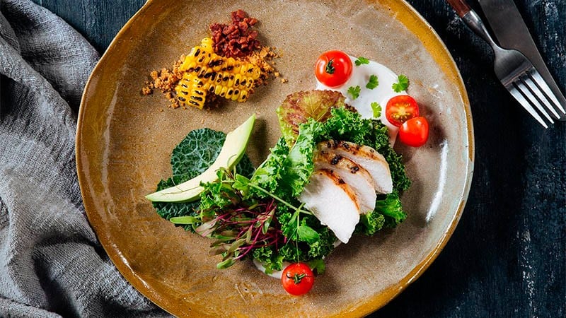Barbeque Chicken Cobb Salad Barbeque Chicken Cobb Salad