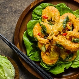 Salted Egg Prawns Salted Egg Prawns