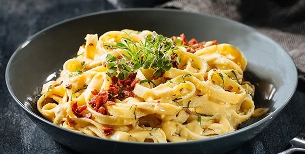 Pasta with Salted Egg Cream Sauce Pasta with Salted Egg Cream Sauce