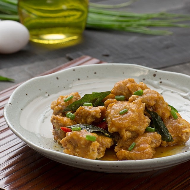 Creamy Salted Egg Chicken