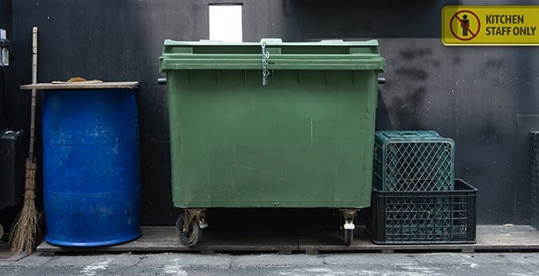 trash container trash container