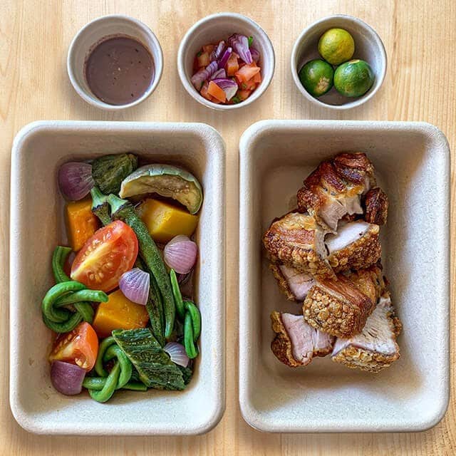 Pinakbet with Lechon Kawali