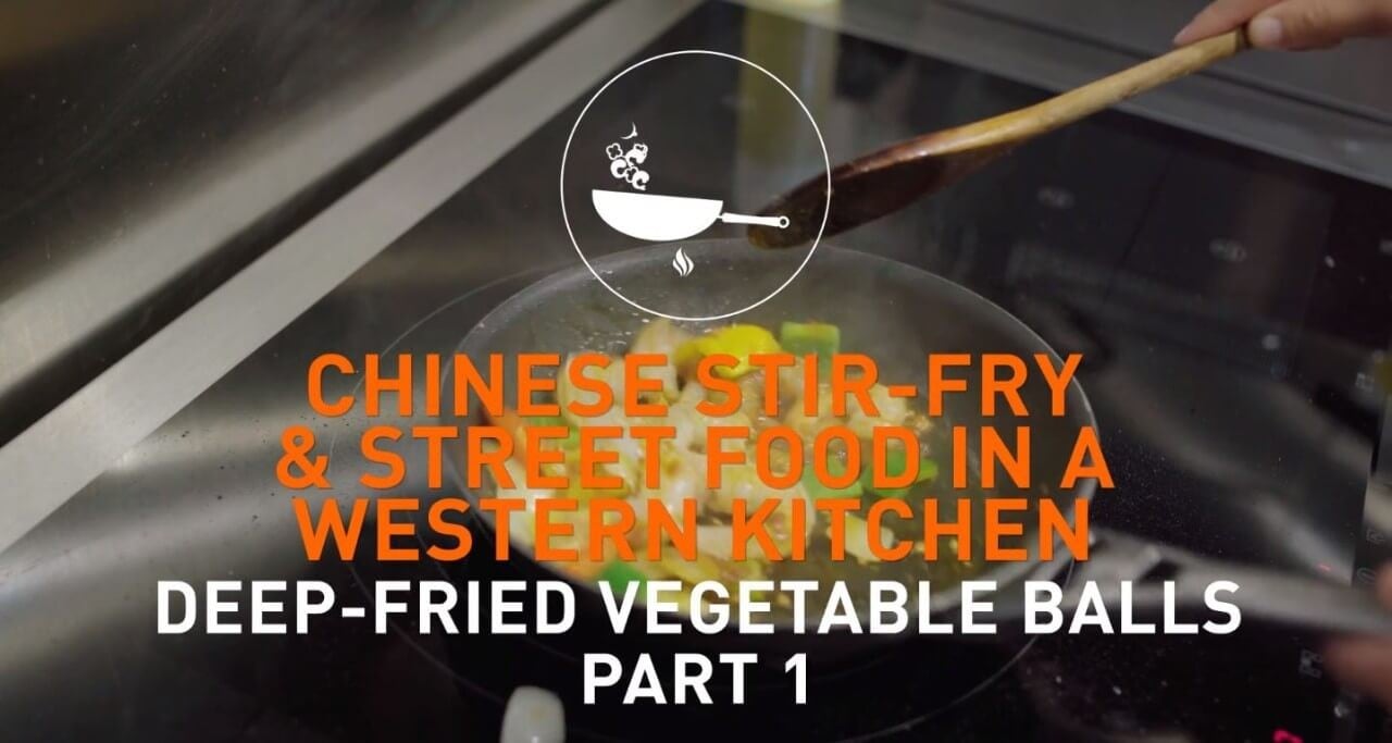chinese stir-fry & street food in a western kitchen: deep-fried vegetable balls part 1