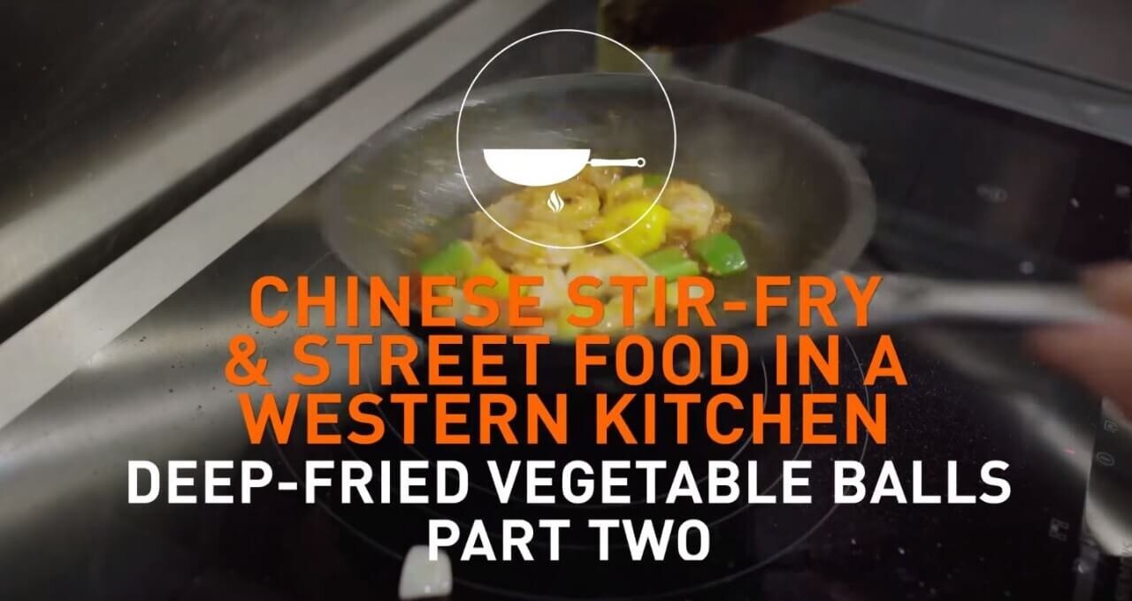 chinese stir-fry & street food in a western kitchen: deep-fried vegetable balls part 2