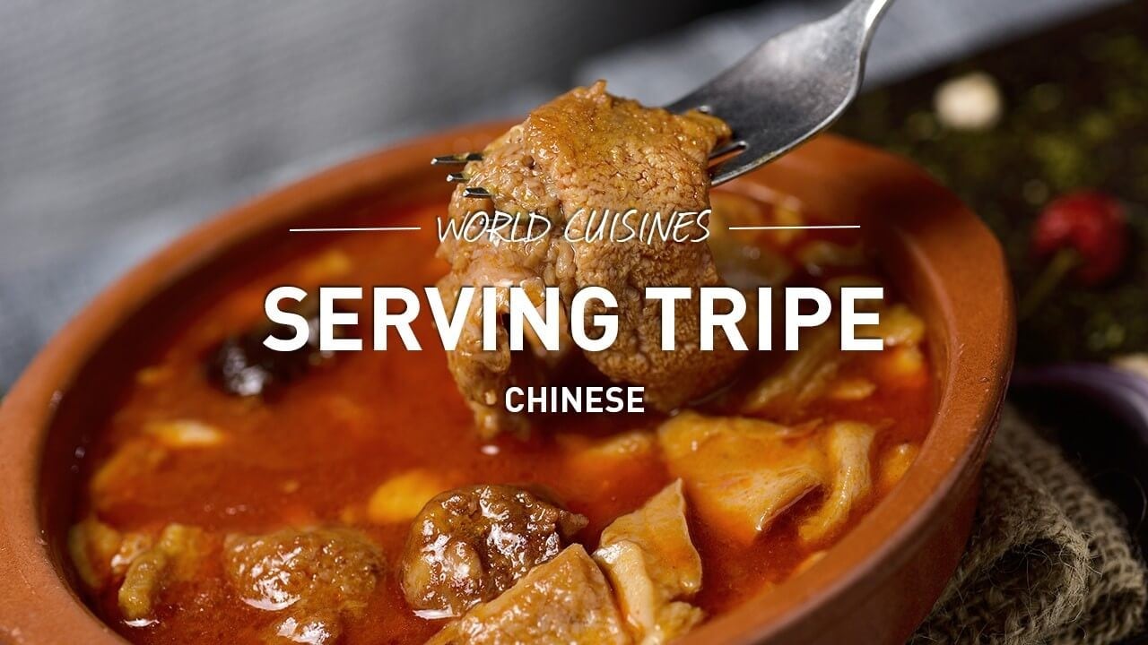 world cuisines serving tripe chinese