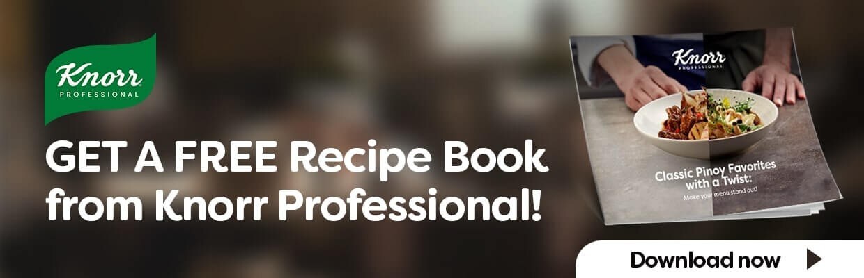 Get a free recipe book from Knorr Professional! Download now Get a free recipe book from Knorr Professional! Download now