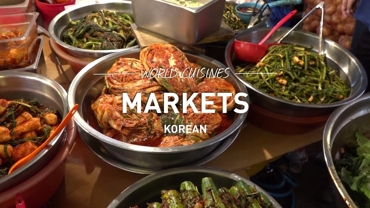 world cuisines markets korean