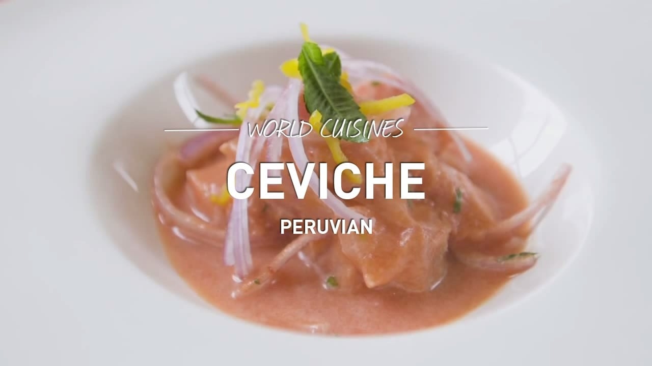 world cuisines ceviche peruvian