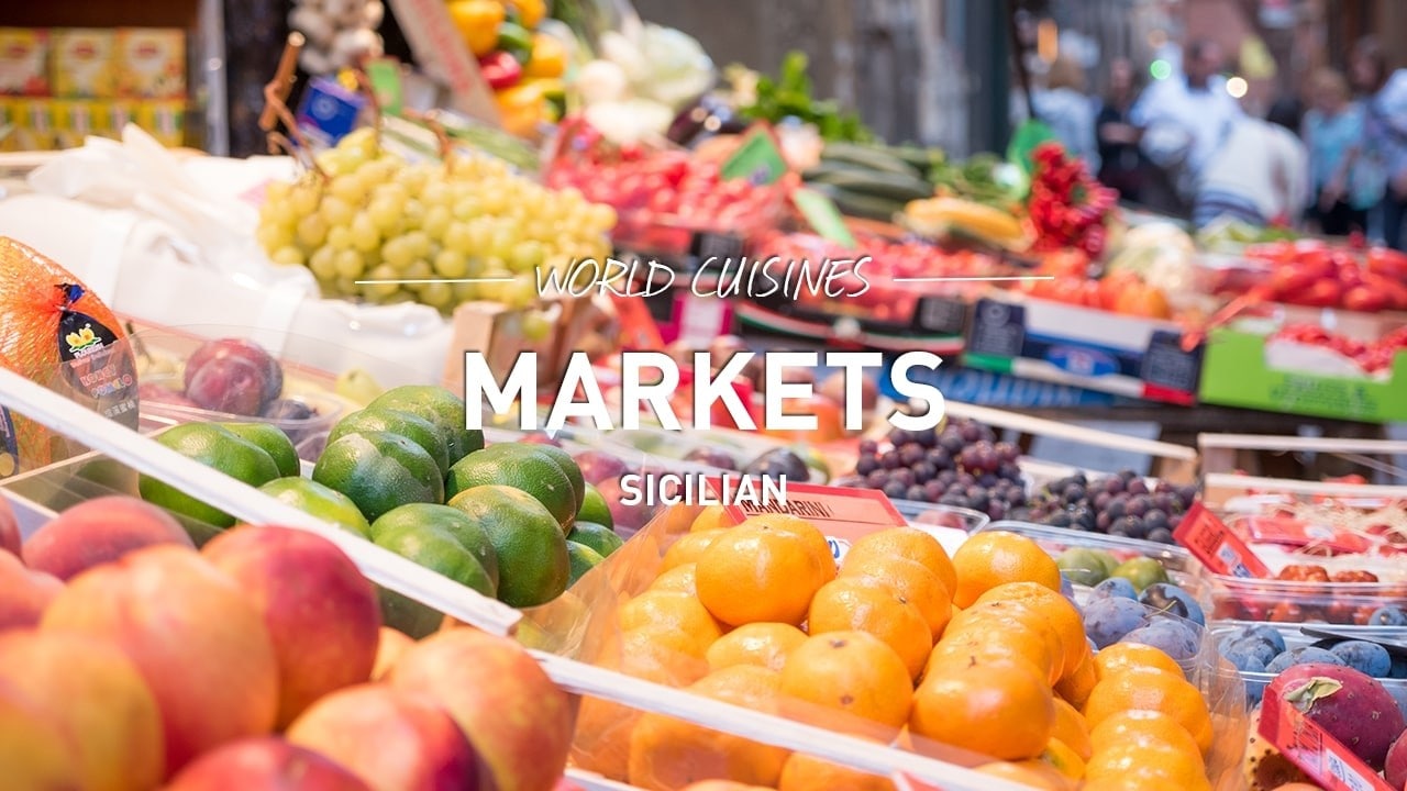 world cuisines markets sicilian