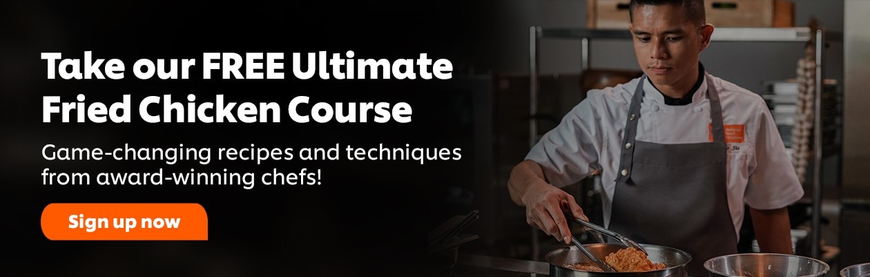 Fried chicked course Fried chicked course