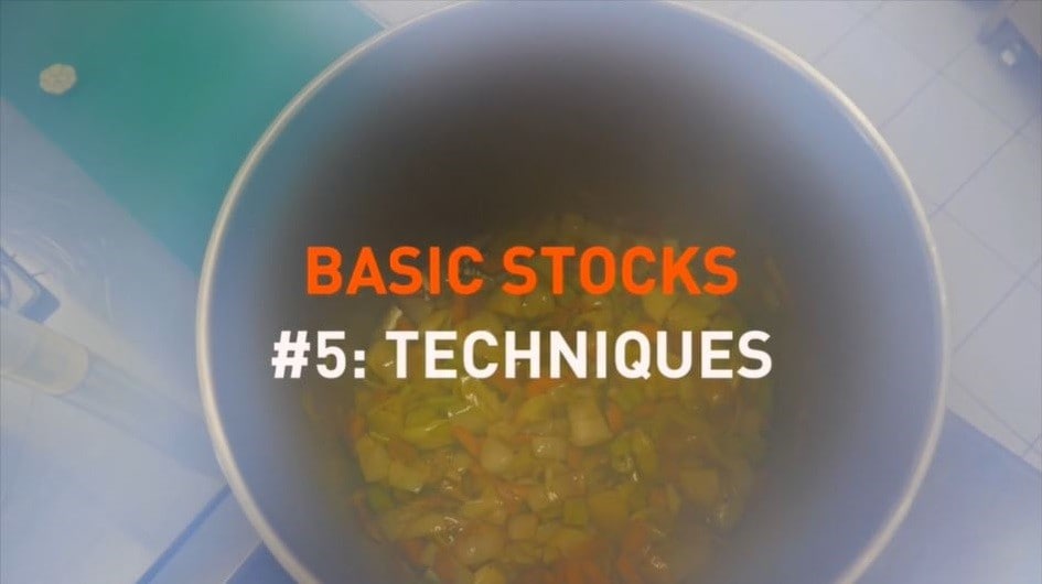 techniques of cooking stock
