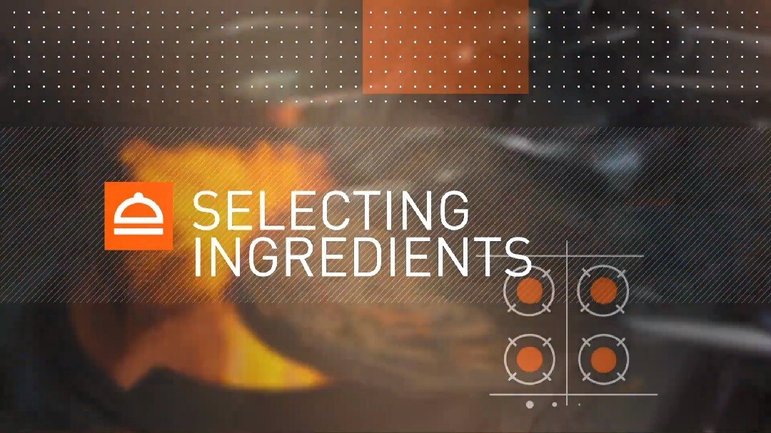 Selecting Ingredients