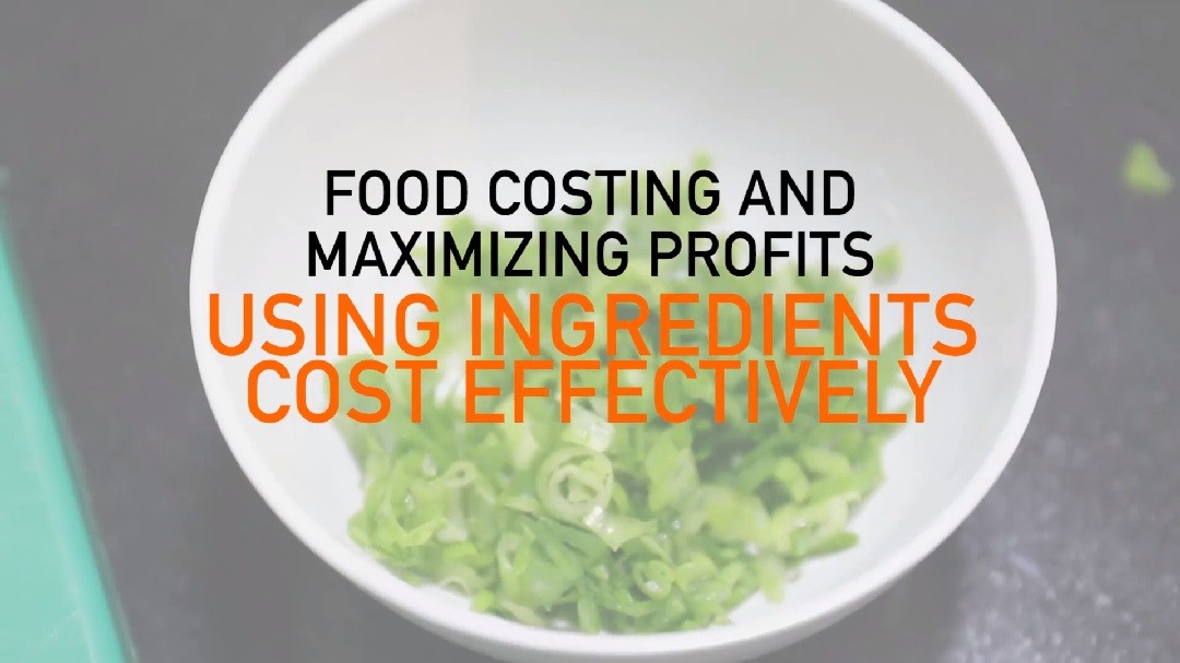 Using Ingredients Cost Effectively