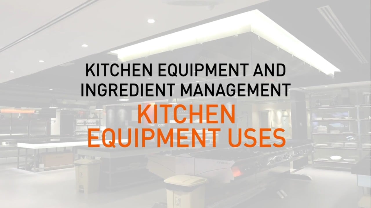 Kitchen Equipment Uses