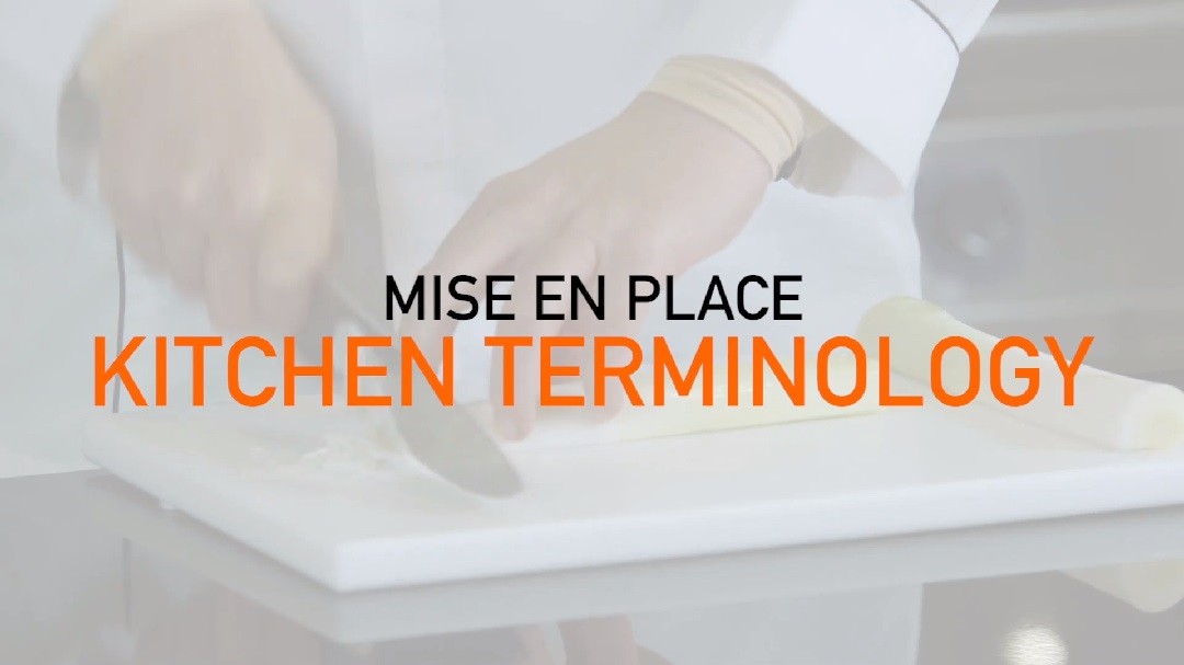 Kitchen Terminology