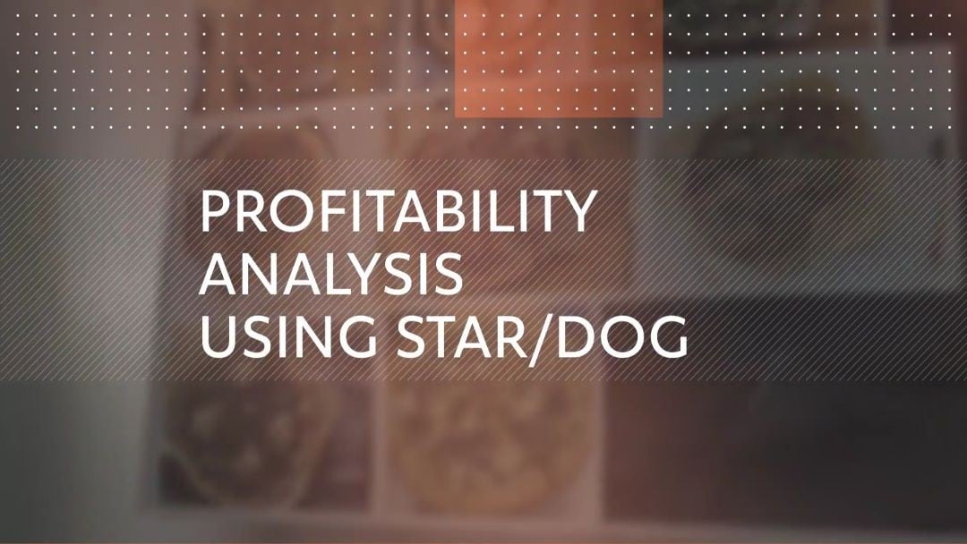 Profitability analysis using Star/dog