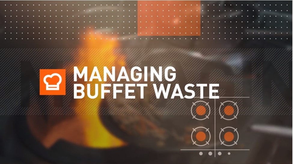 Waste management of buffet