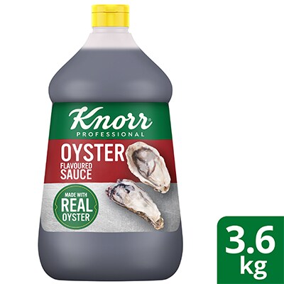 Knorr Oyster Flavoured Sauce 3.6kg - Do you want to make your stir-fry recipes stand out? Knorr Oyster Sauce gives your dishes that ideal sweet-salty balanced taste.