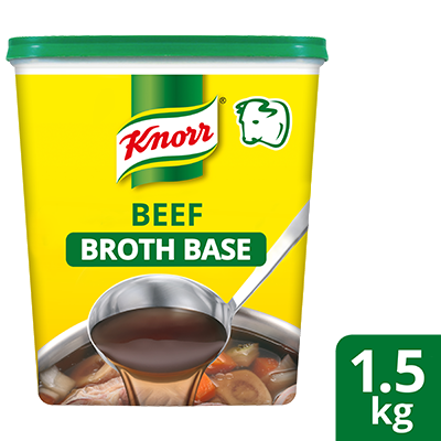 Knorr Beef Broth Base 1 5kg Unilever Food Solutions