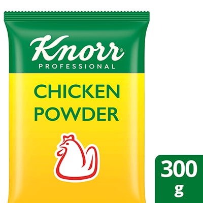 Knorr Chicken Powder 300g - Knorr Chicken Powder enhances the natural umami of my dish, making it meatier and more flavorful!