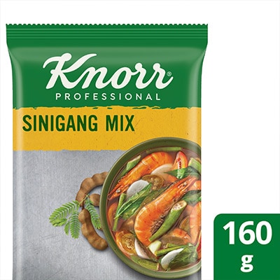 Knorr Sinigang Sa Sampalok Mix 160g - Knorr Sinigang Mix serves as the perfect base for new Sinigang ideas.