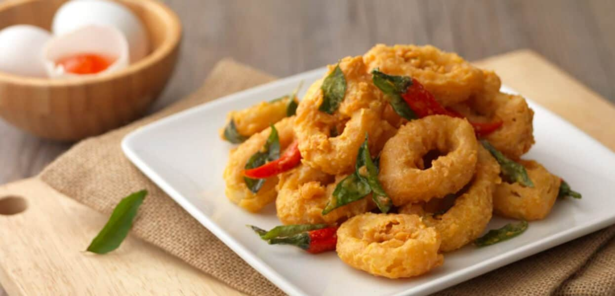 Salted Egg Calamari – - Recipe