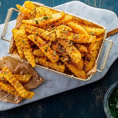 Salted Egg French Fries Salted Egg French Fries