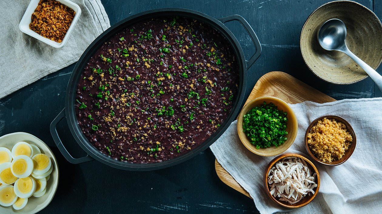 Black Rice Arroz Caldo – - Recipe