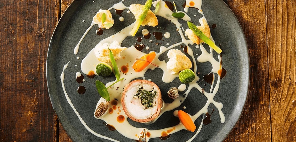 Chicken and Spinach Roulade in Mushroom Cream Sauce – - Recipe