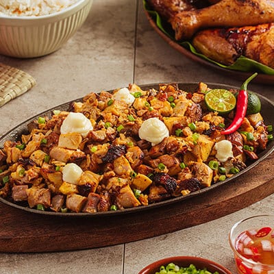 Chicken Inasal Sisig Chicken Inasal Sisig