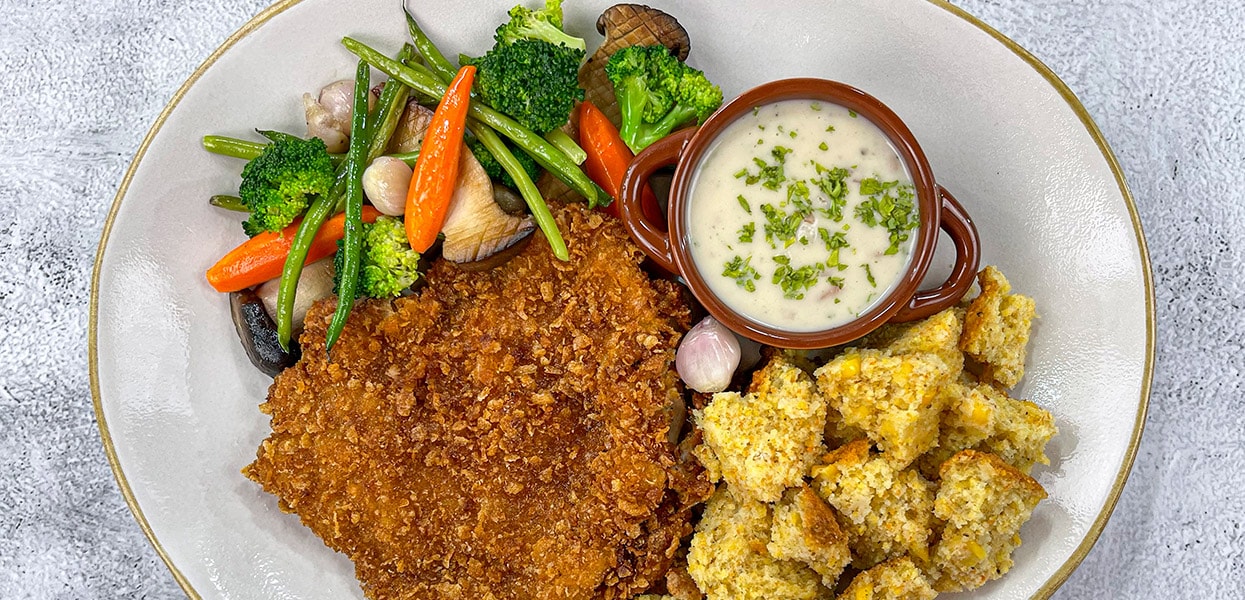 Cornflake Crusted Fried Chicken Steak – - Recipe Cornflake Crusted Fried Chicken Steak – - Recipe
