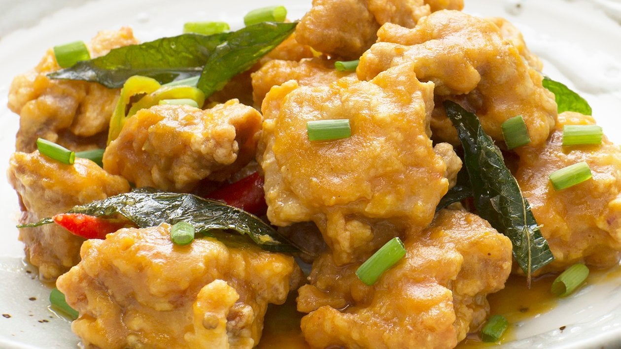 Creamy Salted Egg Chicken - Recipe