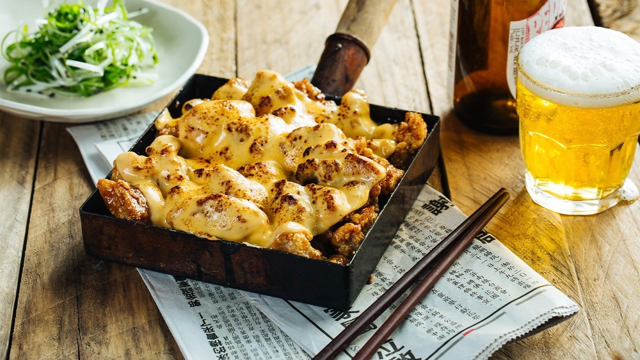 Fire Chicken with Torched Cheese – - Recipe