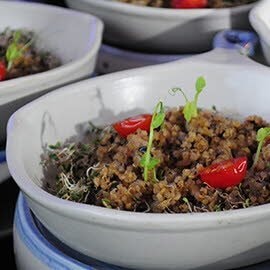 Funlasang Pinoy Twistfest 2018 Luzon Winner: Toasted Quinoa Vegan Sisig Funlasang Pinoy Twistfest 2018 Luzon Winner: Toasted Quinoa Vegan Sisig