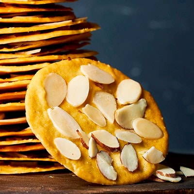 Salted Egg Almond Crisps Salted Egg Almond Crisps