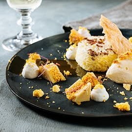 Salted Egg Ice Cream with Dulce de Leche Salted Egg Ice Cream with Dulce de Leche