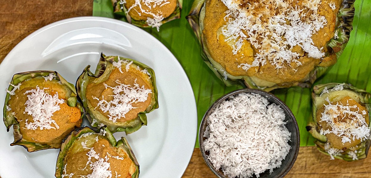 Special Bibingka with Salted Egg Butter Glaze – - Recipe