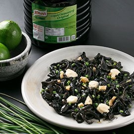 Black Squid Ink Sisig Black Squid Ink Sisig