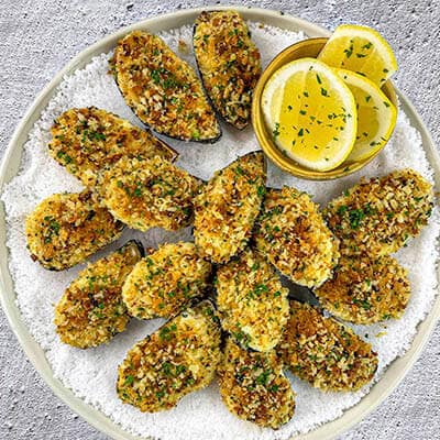 Cheesy Garlic Baked Tahong Cheesy Garlic Baked Tahong