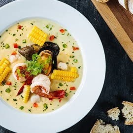 Seafood and Corn Chowder