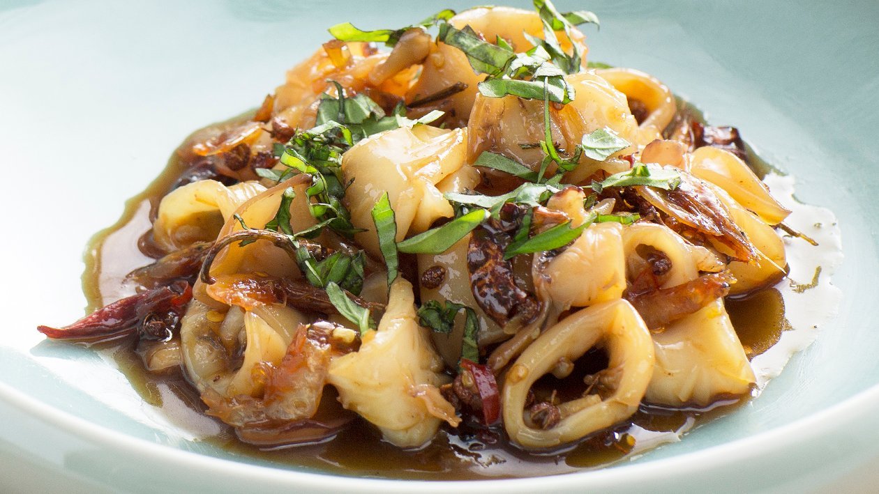 Sichuan Style Spicy Squid – - Recipe