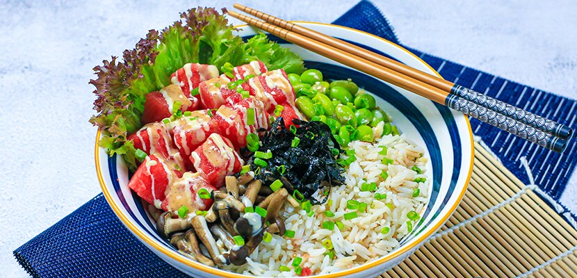 Tuna Miso Poke Bowl – - Recipe Tuna Miso Poke Bowl – - Recipe